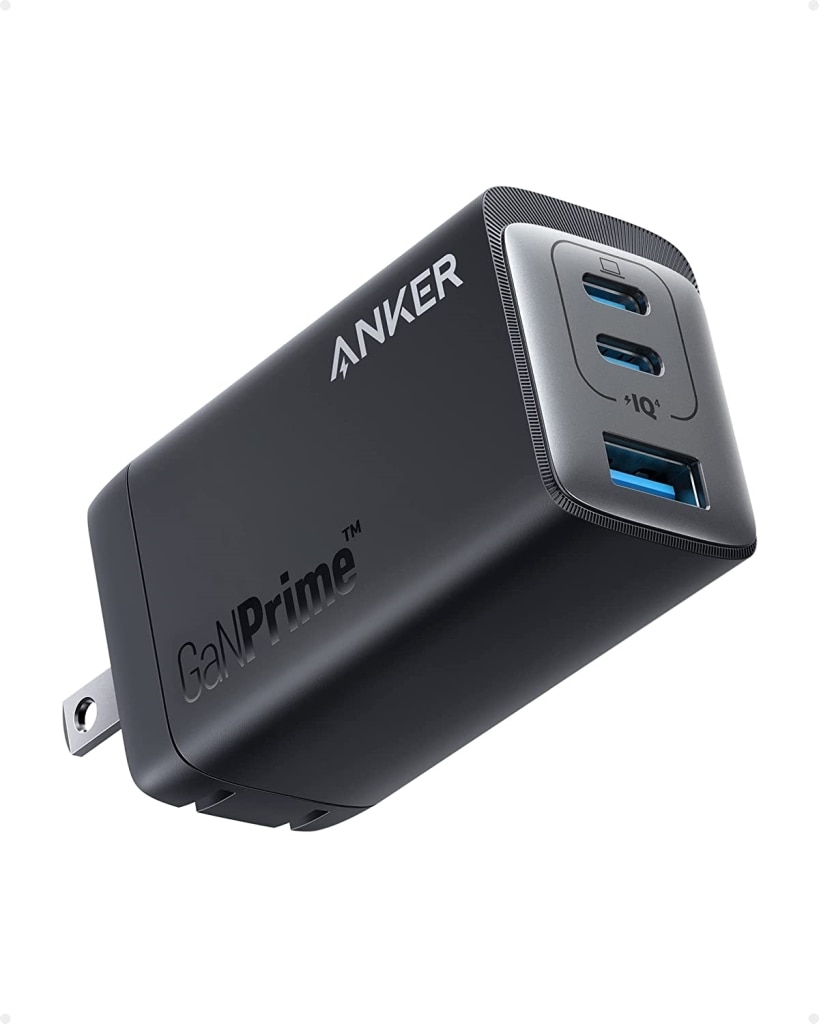 Anker Anker 735 Charger(GaNPrime 65W)(USB PD 充電器 USB-A&USB-C 3ポート)<独自技術Anker GaNPrime採用/PowerIQ 4.0 搭載/PSE技術基準適合/折りたたみ式プラグ>(ブラック) A2668N11