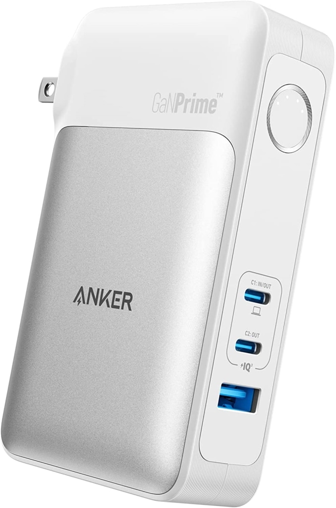Anker Anker 733 Power Bank(GaNPrime PowerCore 65W)(10000mAh 30W出力モバイルバッテリー搭載 65W出力USB充電器)【独自技術Anker GaNPrime採用/USB Power Delivery対応/PSE技術基準適合】(ホワイト) A1651N21