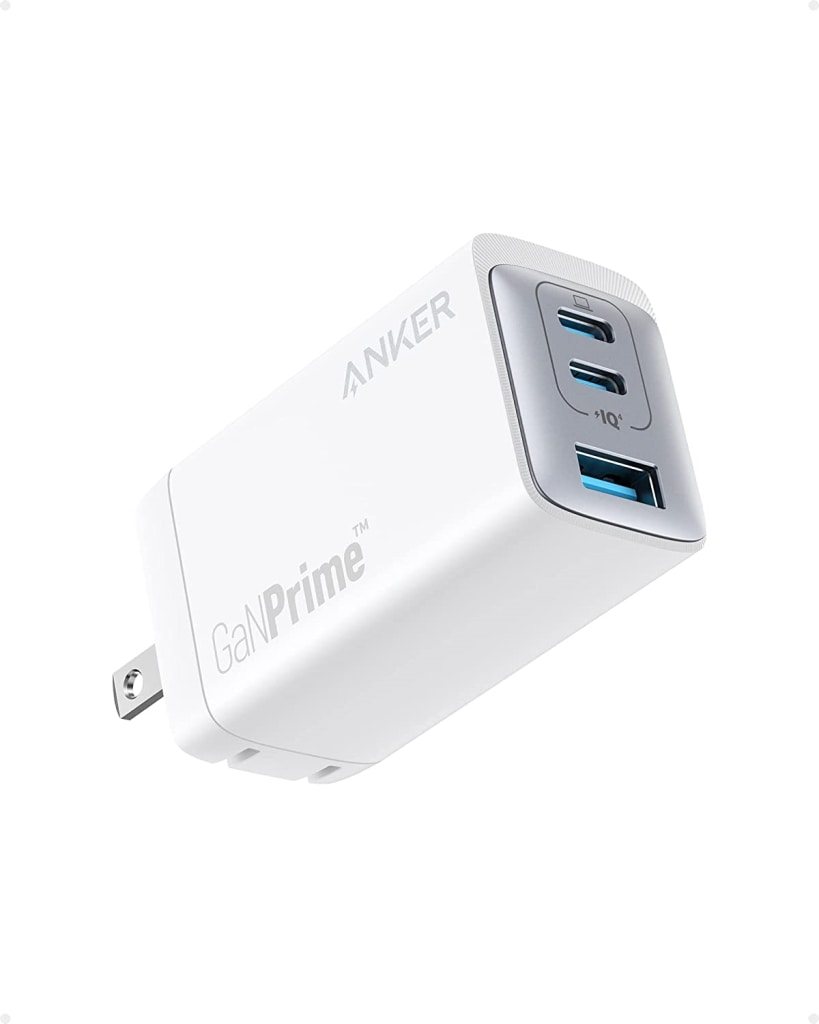 Anker Anker 735 Charger(GaNPrime 65W)(USB PD 充電器 USB-A & USB-C 3ポート)【独自技術Anker GaNPrime採用/PowerIQ 4.0 搭載/PSE技術基準適合/折りたたみ式プラグ】(ホワイト) A2668N21