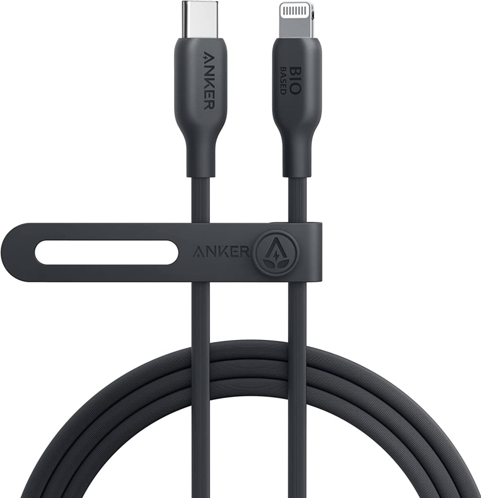 Anker Anker 541 エコフレンドリー USB-C & ライトニング ケーブル MFi認証 植物由来素材 急速充電 iPhone 14/iPhone 13/13 Pro/12/11/X/XS/XR/8 Plus 各種対応(1.8m ブラック) A80A2N11