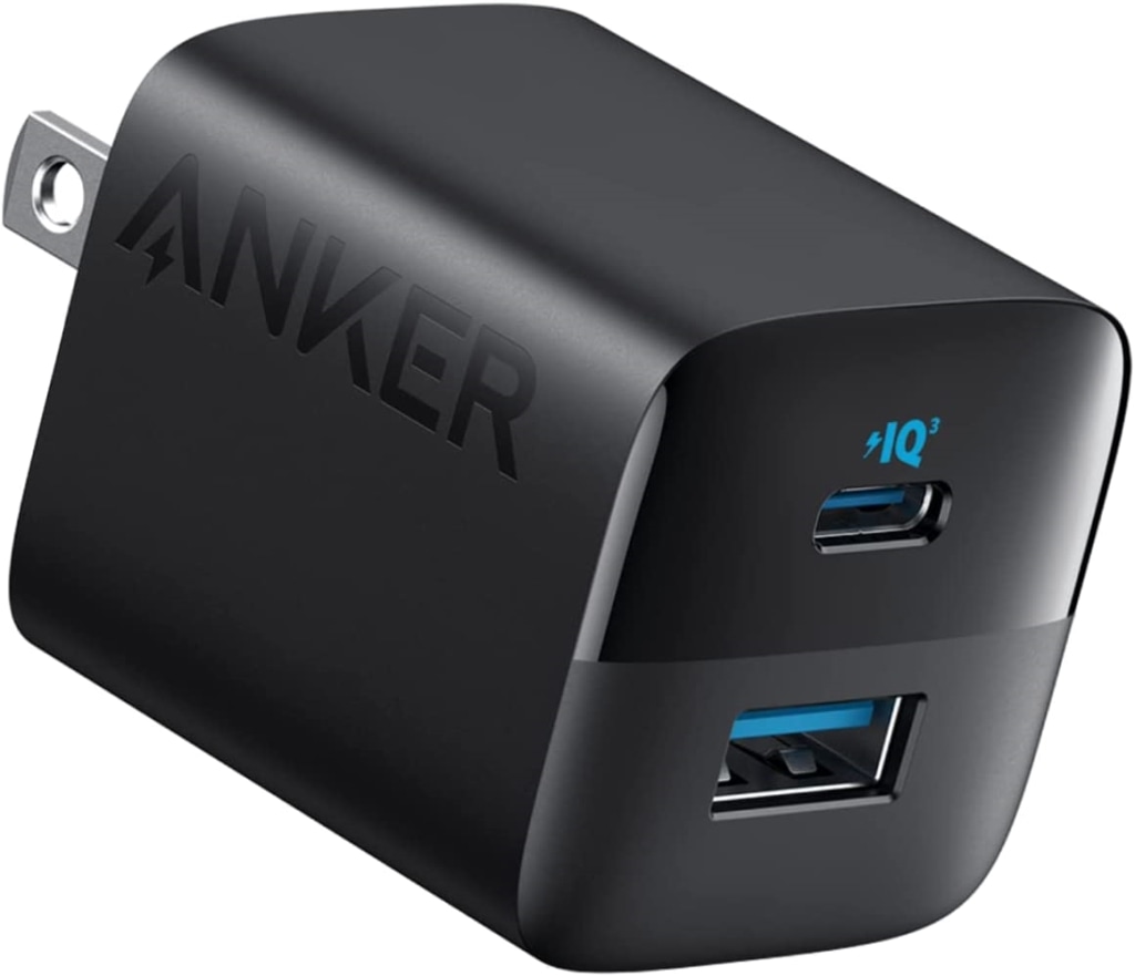Anker Anker 323 Charger(33W)(USB PD 充電器 USB-C USB-A 33W)<PSE技術基準適合/USB PD対応/折りたたみ式プラグ>MacBook USB PD対応Windows PC iPhone14 iPad Pixel Galaxy Android PC各種対応(ブラック) A2331N11