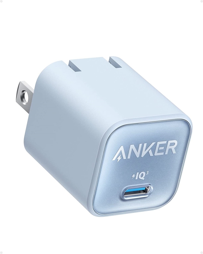 Anker Anker 511 Charger(Nano 3 30W)(USB PD 充電器 USB-C)<USB PD 対応/PSE技術基準適合/PPS規格対応>(ブルー) A2147N31
