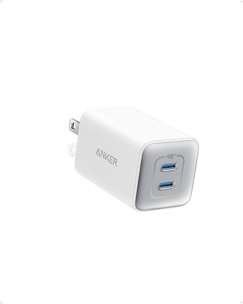 Anker Anker 523 Charger(Nano 3、47W)USB PD USB-C 急速充電器<PowerIQ 3.0(Gen2)搭載/PSE技術基準適合/折りたたみ式プラグ>iPhone 14 MacBook Air その他各種機器対応(ホワイト) A2039N21