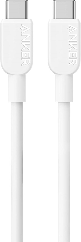 Anker Anker 310 USB-C & USB-C ケーブル 60W USB PD対応 MacBook Pro iPad Pro Galaxy S23 他(0.9m ホワイト) A81E1021