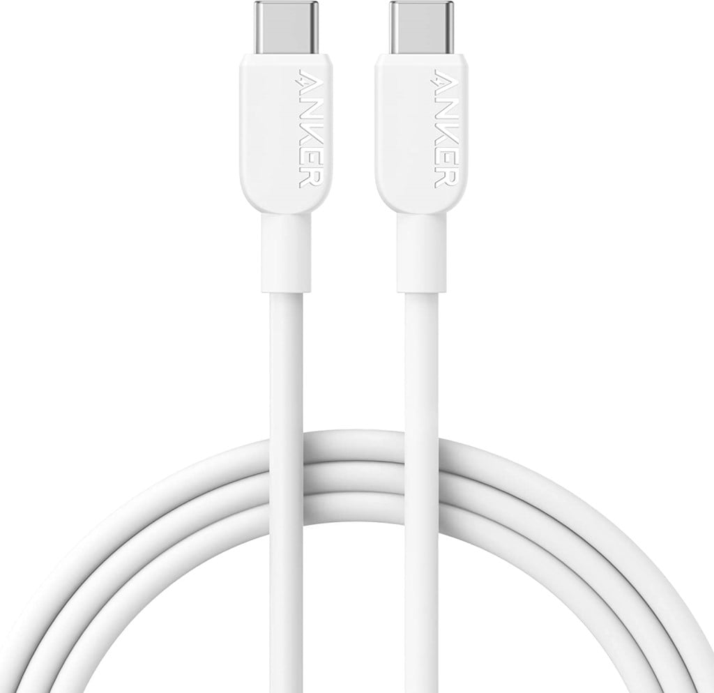 Anker Anker 310 USB-C & USB-C ケーブル 60W USB PD対応 MacBook Pro iPad Pro Galaxy S23 他(1.8m ホワイト) A81E2021