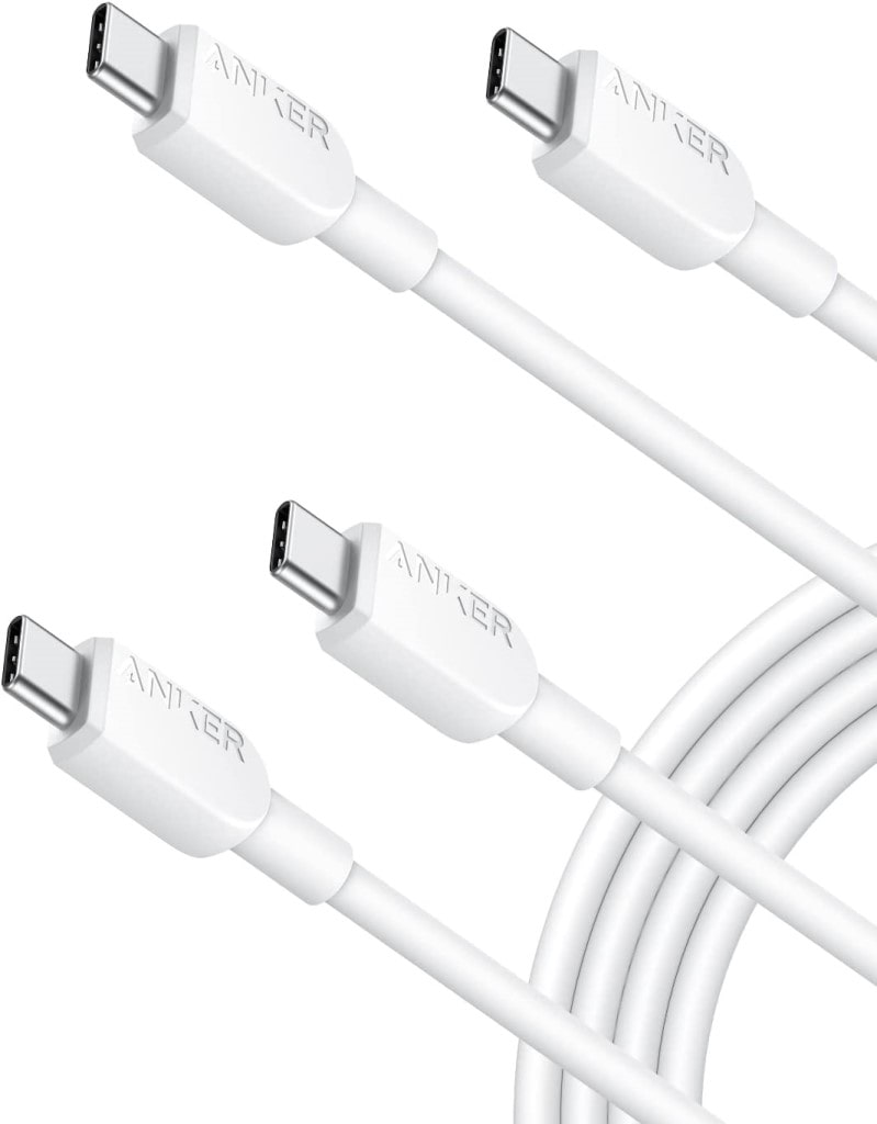 Anker <2本セット>Anker 310 USB-C & USB-C ケーブル 60W USB PD対応 MacBook Pro 対応(1.8m ホワイト) B81E2021