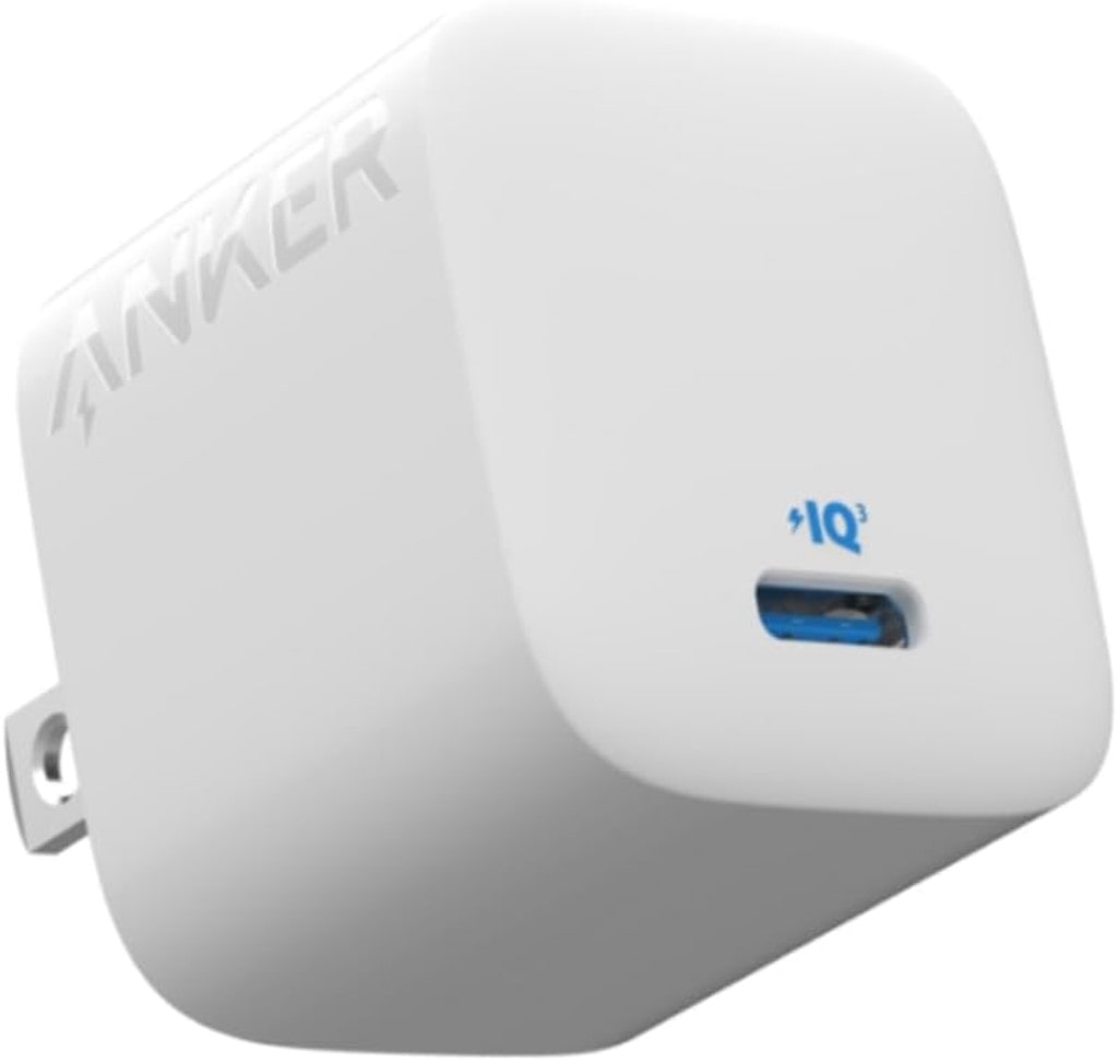 Anker Anker 312 Charger(20W)(USB PD 充電器 20W USB-C 超小型急速充電器)<PSE技術基準適合/PowerIQ 3.0(Gen2)搭載>iPhone 14 iPad Air Galaxy Android その他 各種機器対応(ホワイト) A2670N21