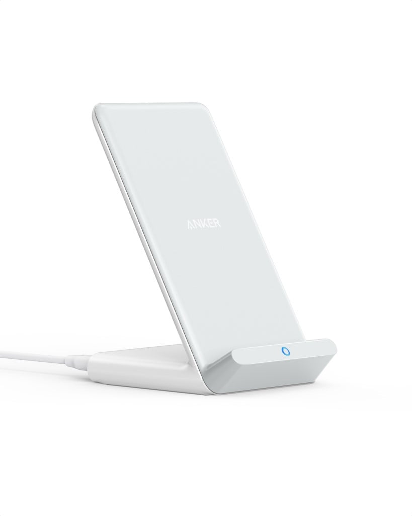 Anker Anker PowerWave 10 Stand ワイヤレス充電器 Qi認証 iPhone 12/12 Pro Galaxy 各種対応 最大10W出力(ホワイト) A2524023