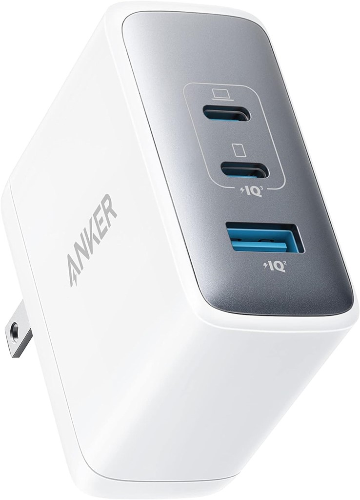 Anker Anker 736 Charger(Nano II 100W)(3ポート急速充電器 コンパクトサイズ ACアダプタ)<独自技術「Anker GaN II」採用/USB PD対応/コンパクトサイズ/PSE技術基準適合>(ホワイト) A2145N21
