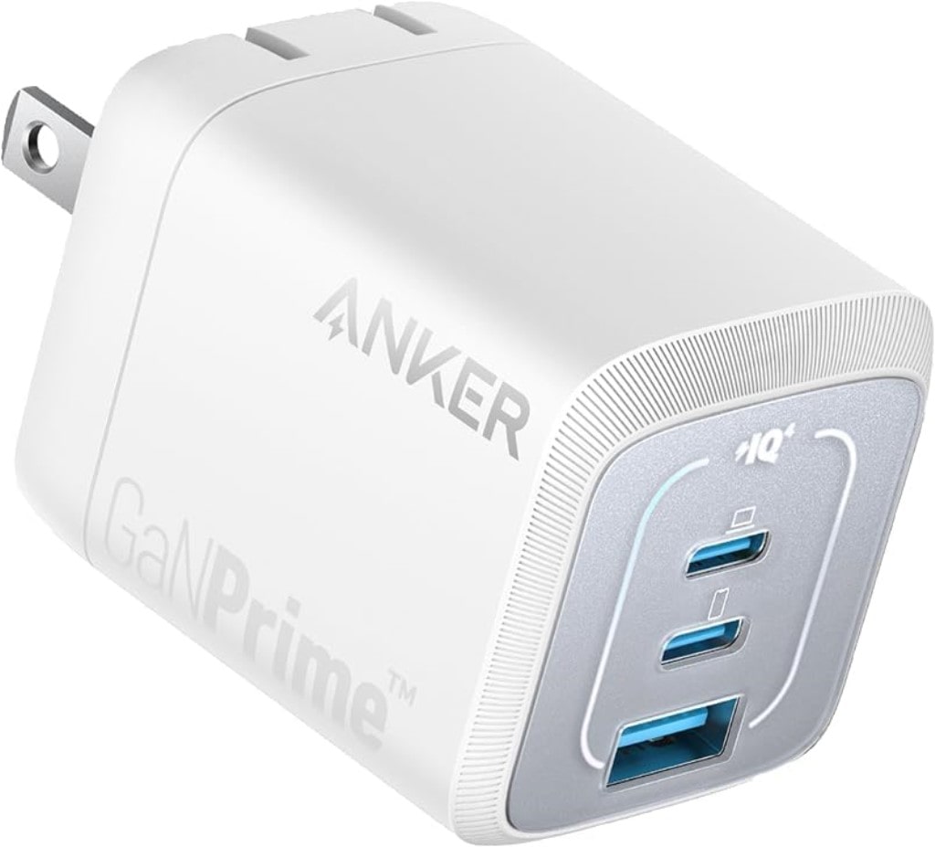 Anker Anker Prime Wall Charger(67W 3 ports GaN)(USB PD 充電器 USB-A & USB-C 3ポート)<独自技術Anker GaNPrime採用/PowerIQ 4.0 搭載/PPS規格対応/PSE技術基準適合/折りたたみ式プラグ>(ホワイト) A2669N21