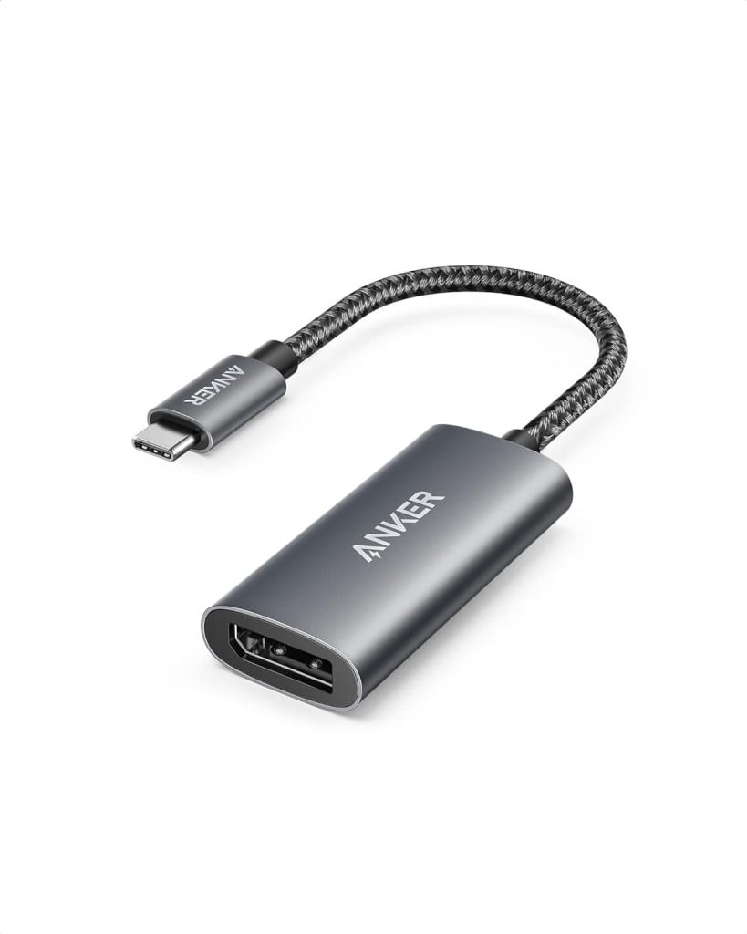 Anker Anker 518 USB-C Adapter(8K DisplayPort)変換アダプタ 8K(60Hz)/4K(144Hz)対応 Macbook Pro/MacBook Air/iPad Pro/Pixel/XPS 他対応 A8318HA1
