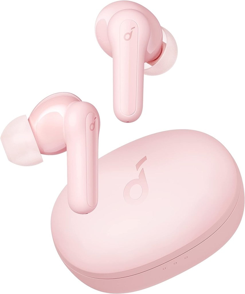 Anker Anker Soundcore Life P2 Mini<完全ワイヤレスイヤホン/Bluetooth5.3対応/IPX5防水規格/最大32時間音楽再生/専用アプリ対応>ピンク A3944052