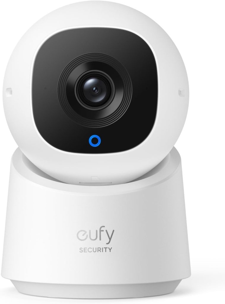 Anker Anker Eufy Indoor Cam C220(屋内カメラ)<ネットワークカメラ/ベビーモニター/ペット見守り/防犯カメラ/2K画質/ズーム対応/360°監視/AI動作検知/Wi-Fi対応> T8W11521