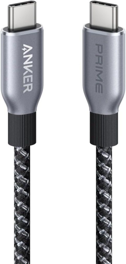 Anker Anker Prime 高耐久ナイロン USB-C & USB-C ケーブル 240W USB PD対応 iPhone 15/15 Pro MacBook Pro/Air iPad Pro/Air 5 Galaxy S24 Pixel LG 対応 0.9m A88E2N11