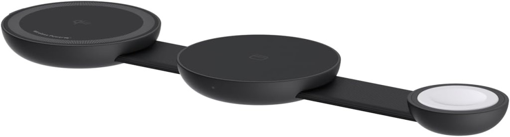 Anker Anker MagGo Wireless Charging Station(3-in-1 Foldable Pad)Qi2対応 マグネット式 3-in-1 ワイヤレス充電ステーション/ワイヤレス出力/Apple Watchホルダー付 MagSafe対応 iPhone 15/14/13 ブラック B25M8N11