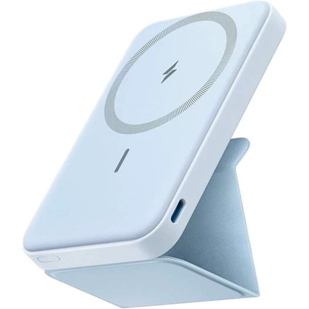 Anker Anker 622 Magnetic Battery(MagGo)(アップグレード版 マグネット式ワイヤレス充電対応 5000mAh コンパクト モバイルバッテリー)(ブルー) A1614031