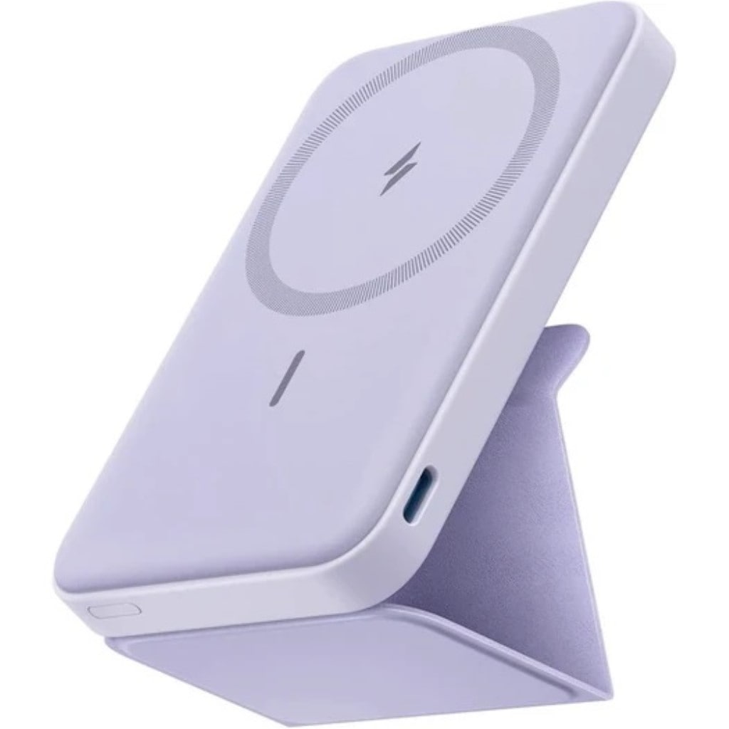 Anker Anker 622 Magnetic Battery(MagGo)(アップグレード版 マグネット式ワイヤレス充電対応 5000mAh コンパクト モバイルバッテリー)(パープル) A16140V1