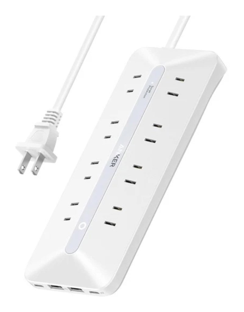 Anker Anker USB Power Strip(12-in-1 35W)ホワイト(USBタップ 電源タップ AC差込口/USB-C/USB-A/延長コード 1.5m)<PSE技術基準適合/USB Power Delivery対応> A91F4521