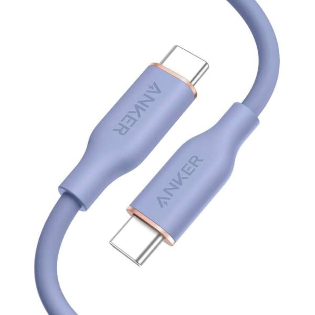 Anker Anker PowerLine III Flow USB-C & USB-C ケーブル(1.8m ラベンダーグレー) A8553NQ2