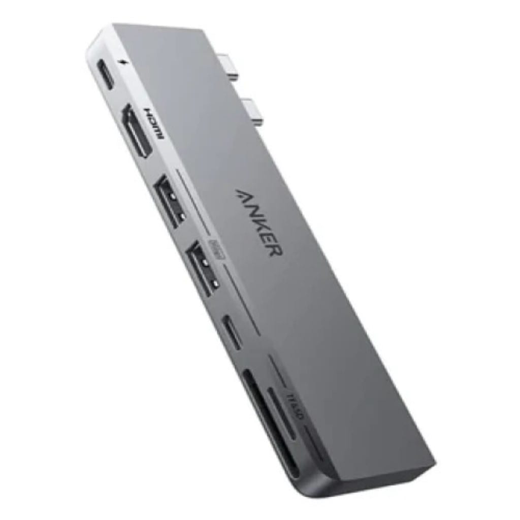 Anker Anker 547 USB-C ハブ(7-in-2 for MacBook)Thunderbolt 4 100W USB PD対応 4K HDMIポート microSD & SDカードスロット 5Gbps USB-Cポート USB-Aポート搭載 高速データ転送 A8354NA1