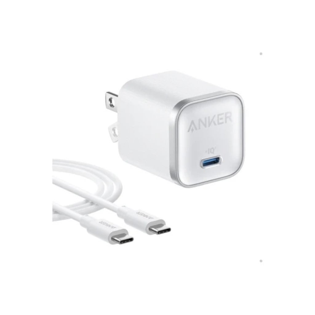 Anker Anker Nano Charger(45W)with USB-C & USB-C ケーブル ホワイト B2692N21