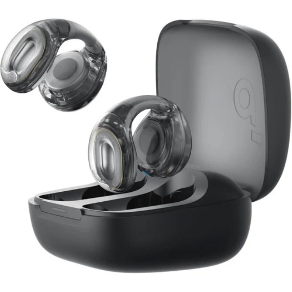 Anker Anker Soundcore C40i(Bluetooth 5.4)<オープンイヤー型ワイヤレスイヤホン/イヤーカフ/IPX4防水規格/最大21時間再生/マルチポイント接続>クリアブラック A3331N01