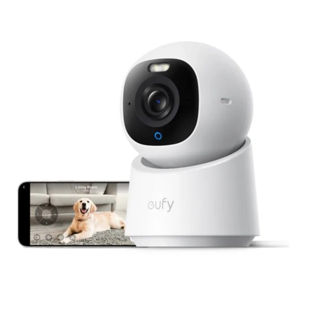 Anker Anker Eufy(ユーフィ)Indoor Cam E30(見守りカメラ)<ベビーモニター/ペットカメラ/ペット見守り/屋内カメラ/ネットワークカメラ/4K画質/ズーム対応/360°監視/AI動作検知/Wi-Fi対応> T8417520