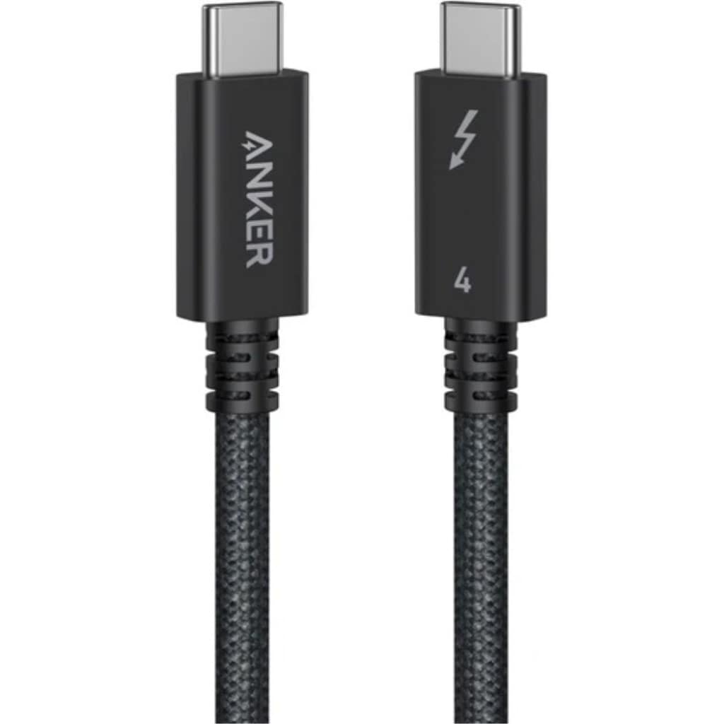 Anker Anker Prime USB-C & USB-C ケーブル Thunderbolt 4(240W 40Gbps)1.0m ブラック A84N0011