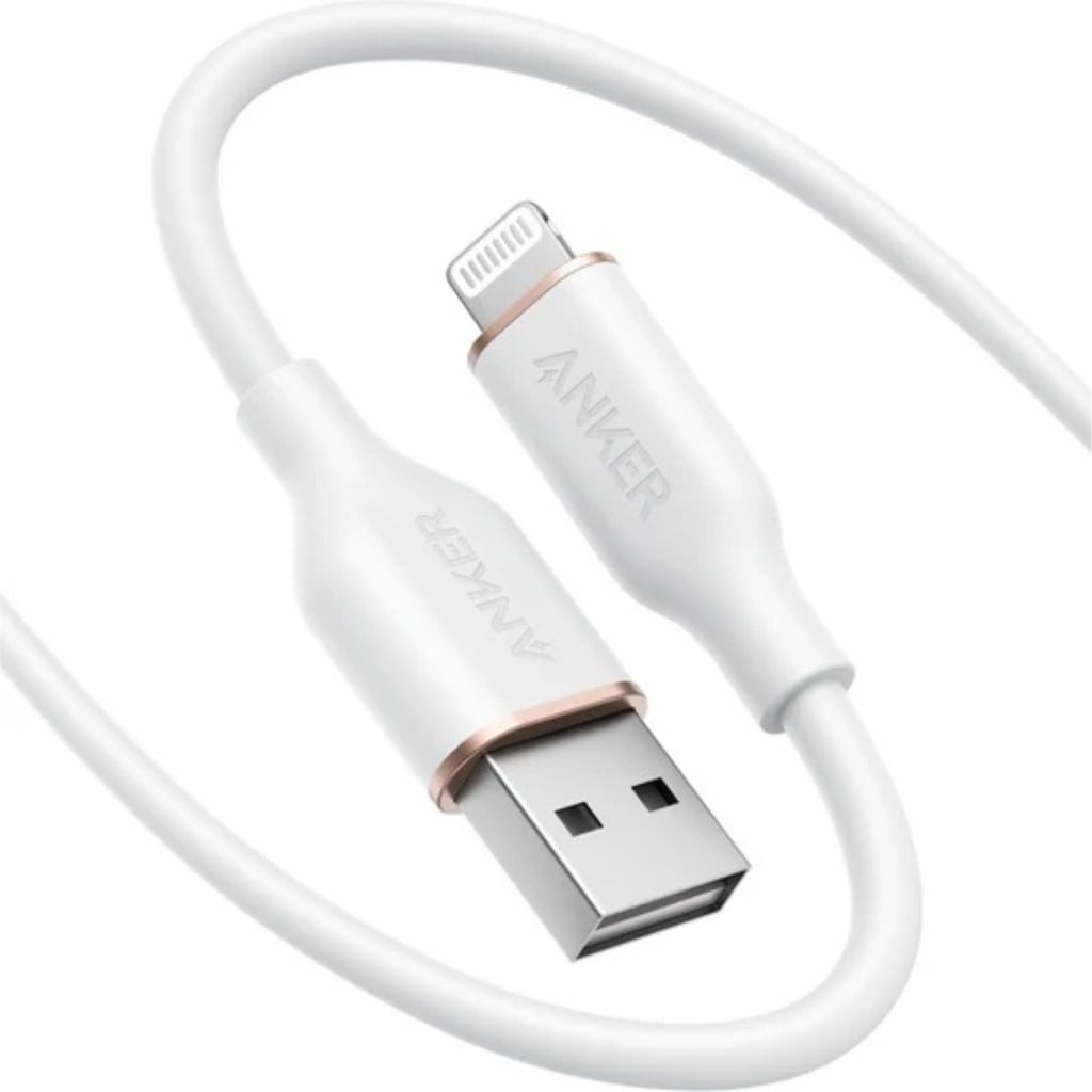 Anker Anker ライトニングケーブル(Flow)0.9m ホワイト A85A1N21