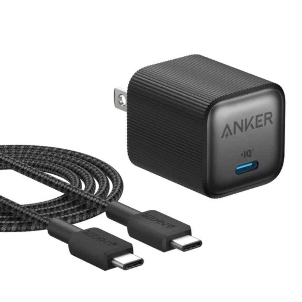 Anker Anker Nano Charger(35W)with USB-C & USB-C ケーブル ブラック B2339N11