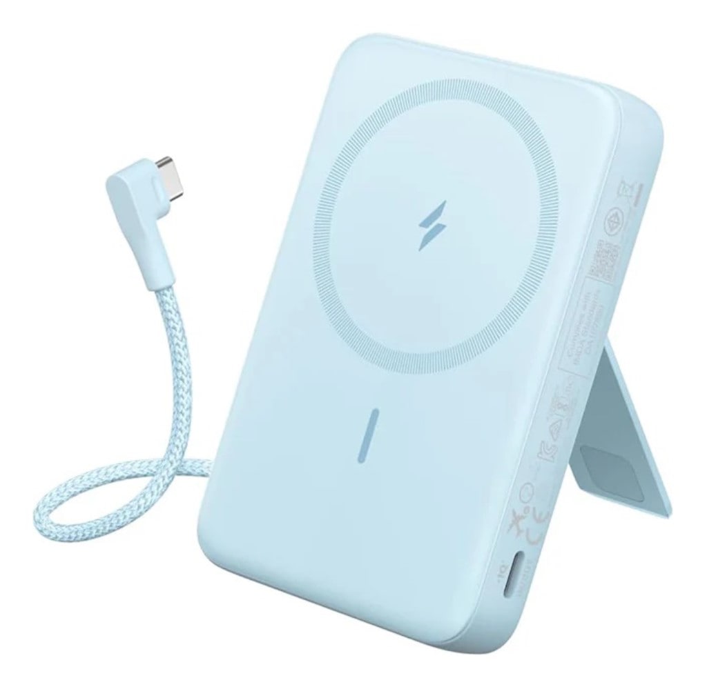 Anker Anker Zolo Power Bank(10000mAh MagGo Built-In USB-Cケーブル)ブルー A1685N31