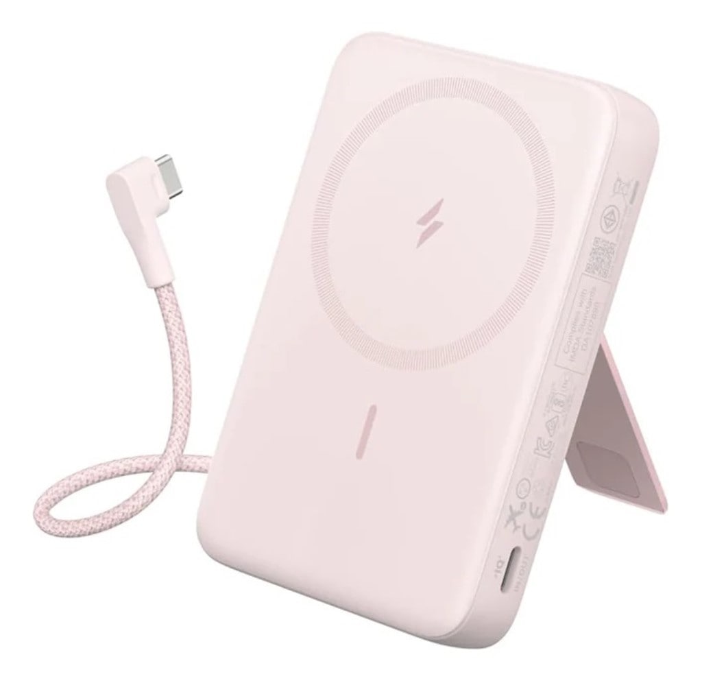 Anker Anker Zolo Power Bank(10000mAh MagGo Built-In USB-Cケーブル)ピンク A1685N51