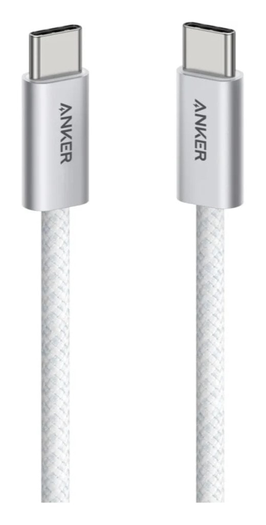 Anker Anker Zolo USB-C & USB-C ケーブル(240W 高耐久ナイロン)1.0m ホワイト A8060121