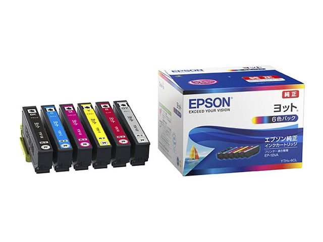 エプソン インクカートリッジ ヨット YTH-6CL (6色パック) YTH-6CL
