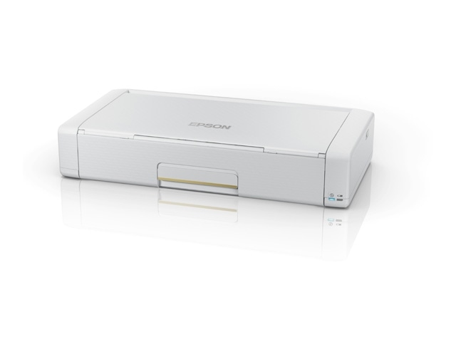 エプソン ビジネスインクジェットプリンター PX-S06W(4色(3色+BK)インク/1.44型/H-USB/W-LAN/A4/ホワイト/モバイル) PX-S06W