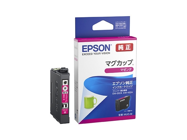 エプソン インクカートリッジ マグカップ(マゼンタ) MUG-M