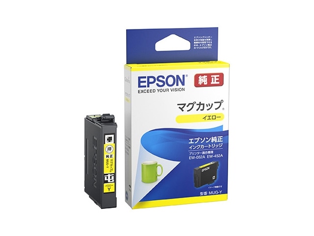 エプソン インクカートリッジ マグカップ(イエロー) MUG-Y