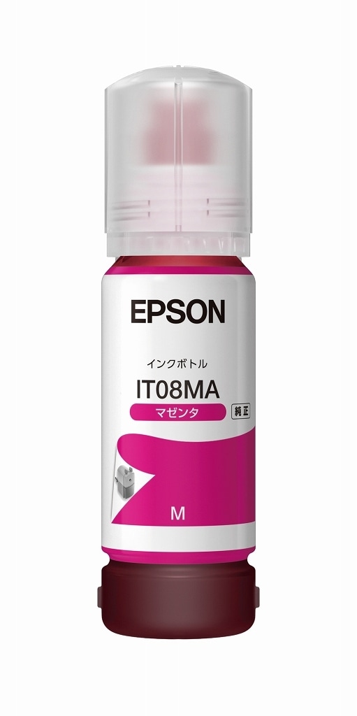 エプソン インクボトル(マゼンタ)/約6000ページ IT08MA
