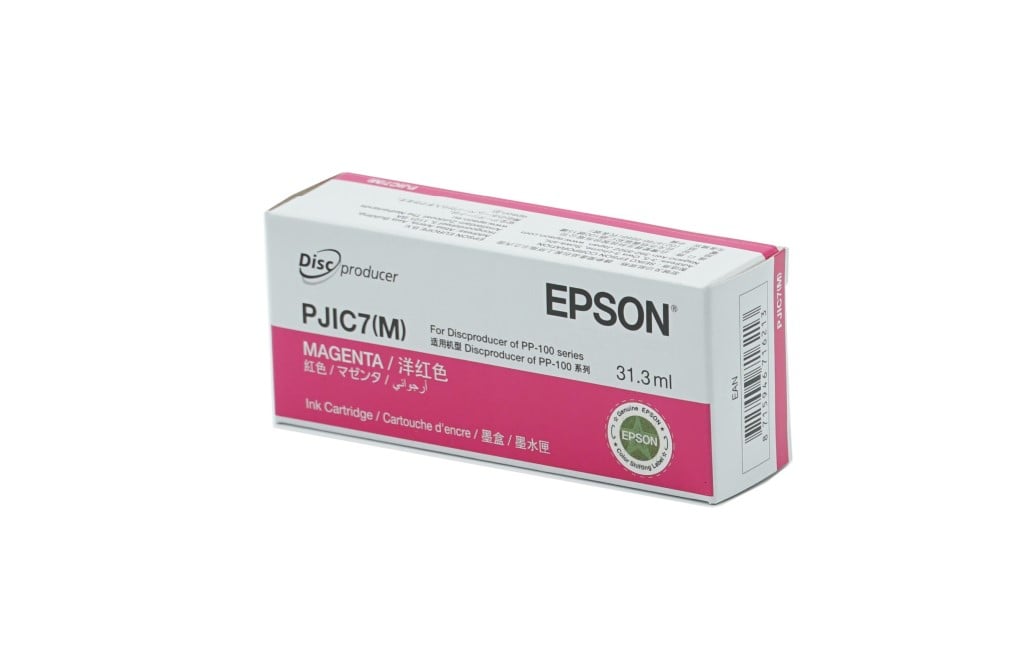 エプソン ディスクデュプリケーター用 インクカートリッジ マゼンタ PJIC7M