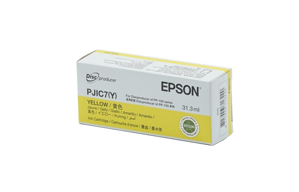 エプソン ディスクデュプリケーター用 インクカートリッジ イエロー PJIC7Y