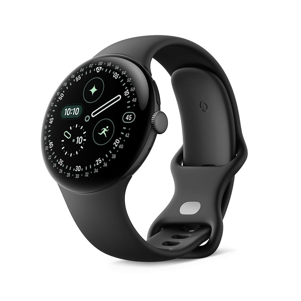 グーグル株式会社 Google Pixel Watch 4(45 mm)Matte Black アルミケース/Obsidian アクティブバンド Wi-Fi GA09962-US