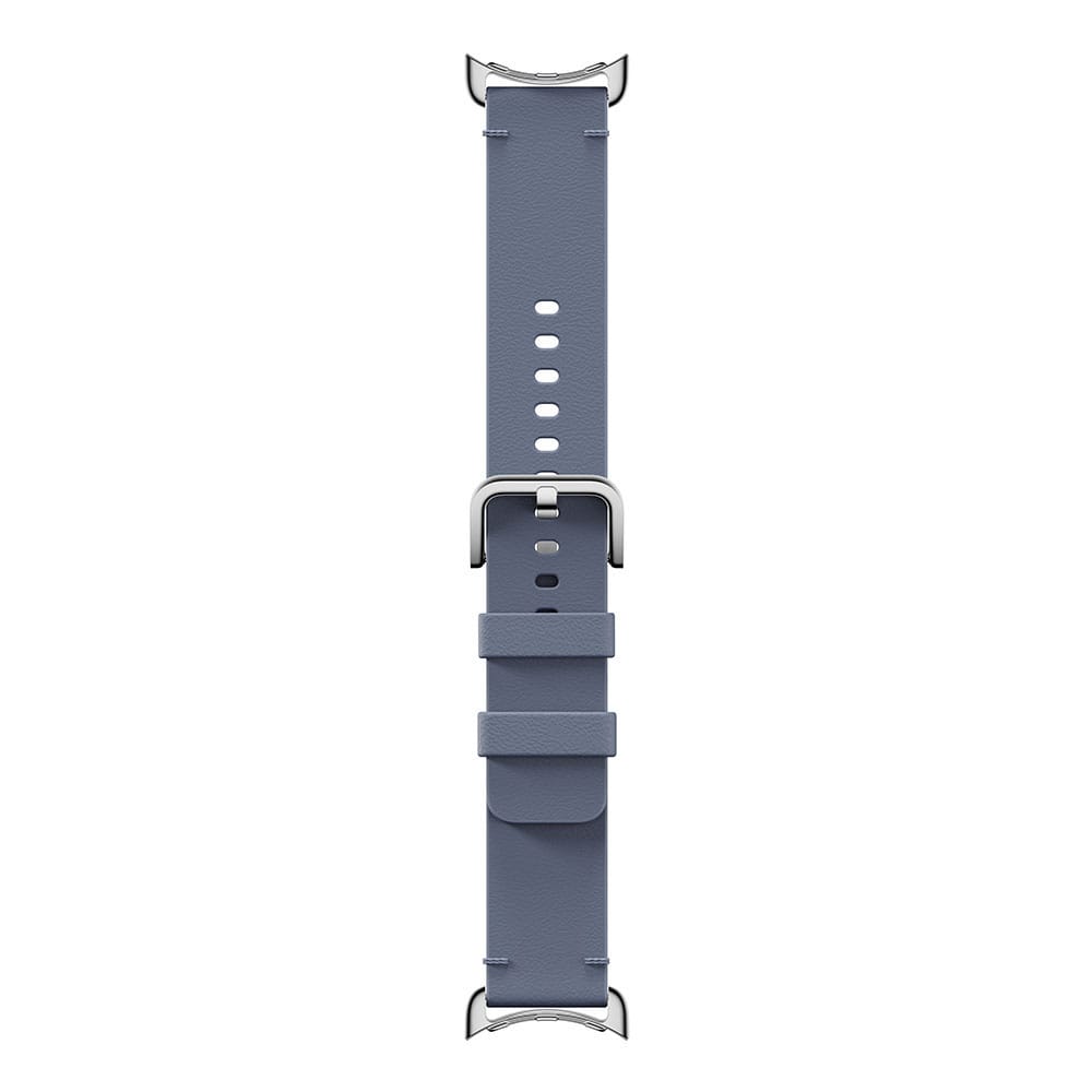グーグル株式会社 Google Pixel Watch 4(45 mm)クラフトレザーバンド Moonstone/Brushed Silver Lサイズ GA10036-WW