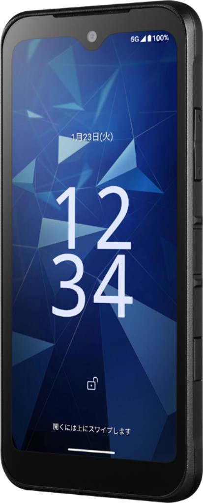 京セラ <DIGNO SX4>京セラ ビジネス向けモバイル端末 KC-S305K(Dimensity6100＋/4GB/64GB/5.8インチ/SIMフリー/Android14/ブラック) KC-S305K