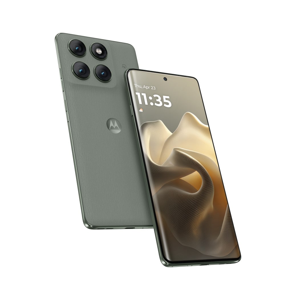 モトローラ motorola edge 60 pro PANTONE Shadow Green(シャドーグリーン) PB7U0000JP