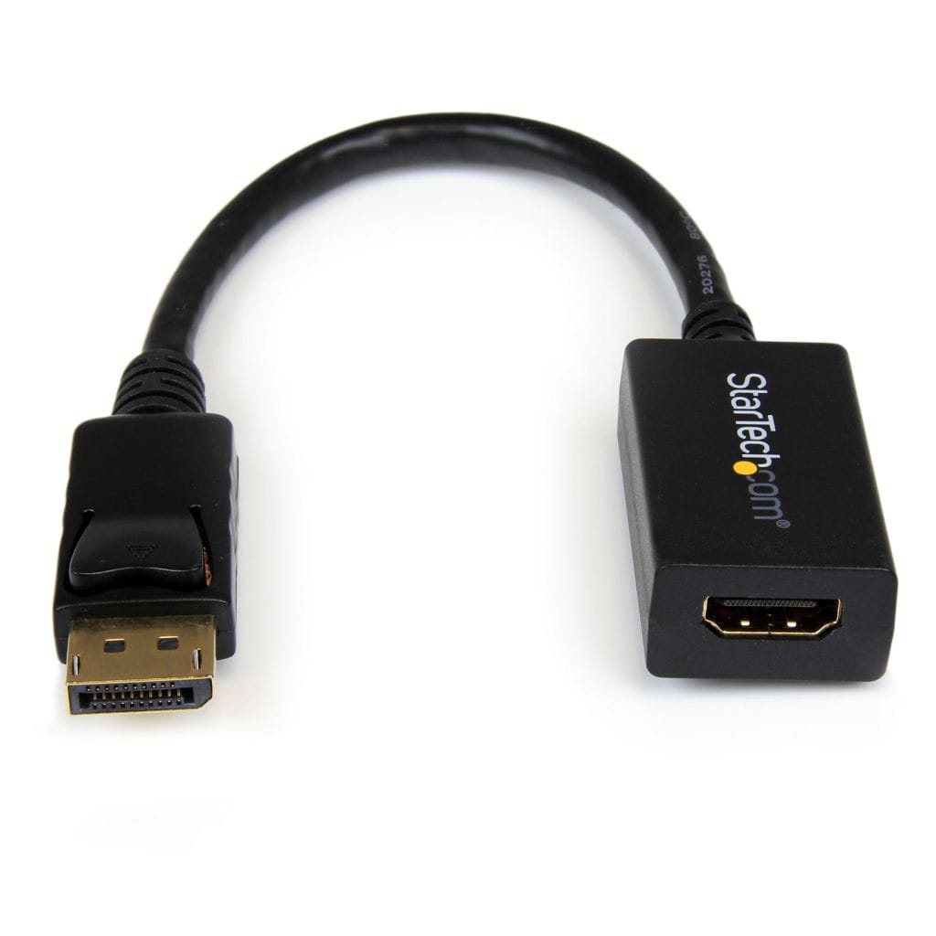 StarTech.com Ltd. DisplayPort-HDMI 変換アダプタ/DP 1.2-HDMI ビデオ変換/1080p/ディスプレイポート-HDMI 映像コンバータ/DP-HDMI パッシブアダプタ/ラッチつきDPコネクタ DP2HDMI2