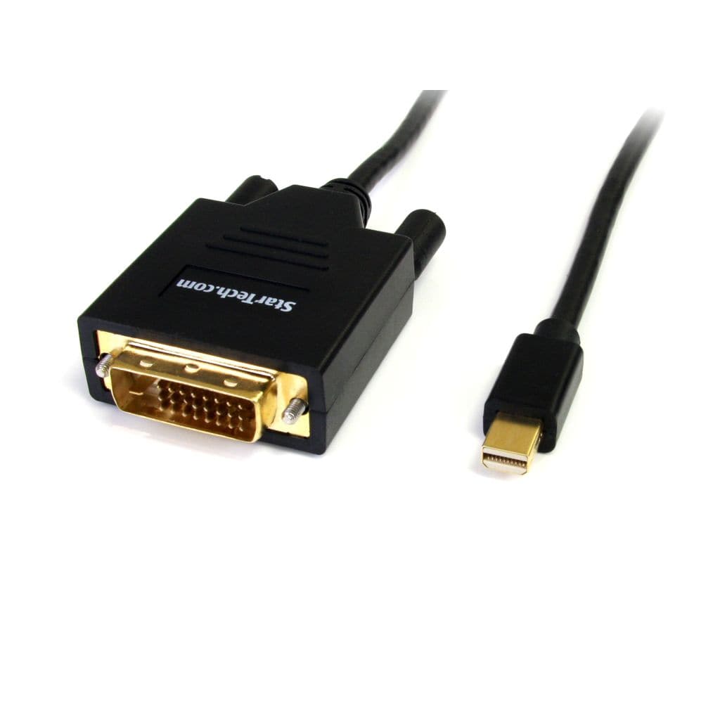 StarTech.com Ltd. Mini DisplayPort-DVI 変換ケーブル/1.8m/mDP 1.2-DVI-Dビデオ変換/1080p/ミニディスプレイポート-DVI シングルリンク映像コンバータ/パッシブアダプタケーブル MDP2DVIMM6