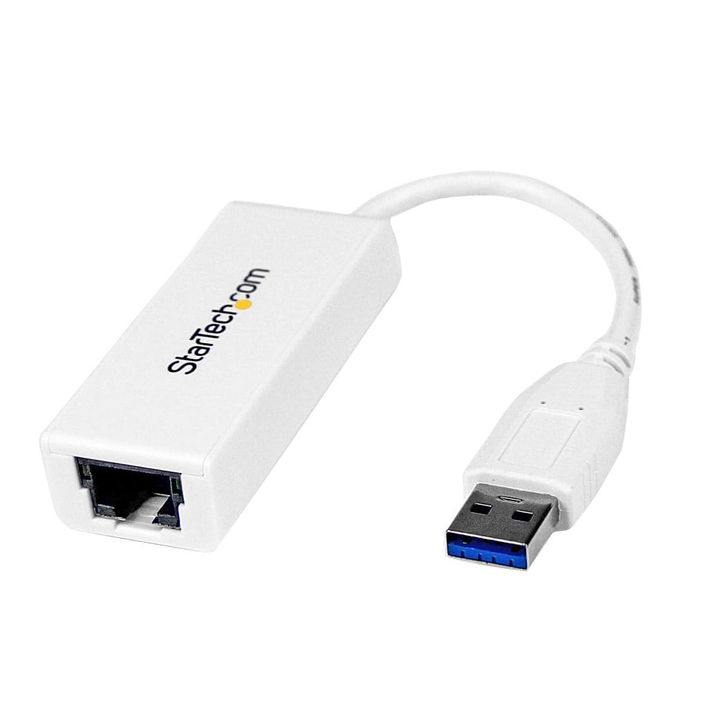 StarTech.com Ltd. USB有線LANアダプター/USB-A接続/USB 3.0/10/100/1000Mbps/各種OS/ホワイト/ギガビットイーサネット/ノートパソコン用 RJ45 ネットワーク 変換 コンバーター USB31000SW