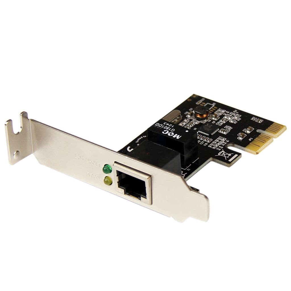StarTech.com Ltd. ギガビットイーサネット 1ポート増設PCI Expressインターフェースカード 1x Gigabit Ethernet 拡張用PCIe LANカード/ボード PCIe対応Gigabit NIC ネットワークカード ロープロファイル ST1000SPEX2L