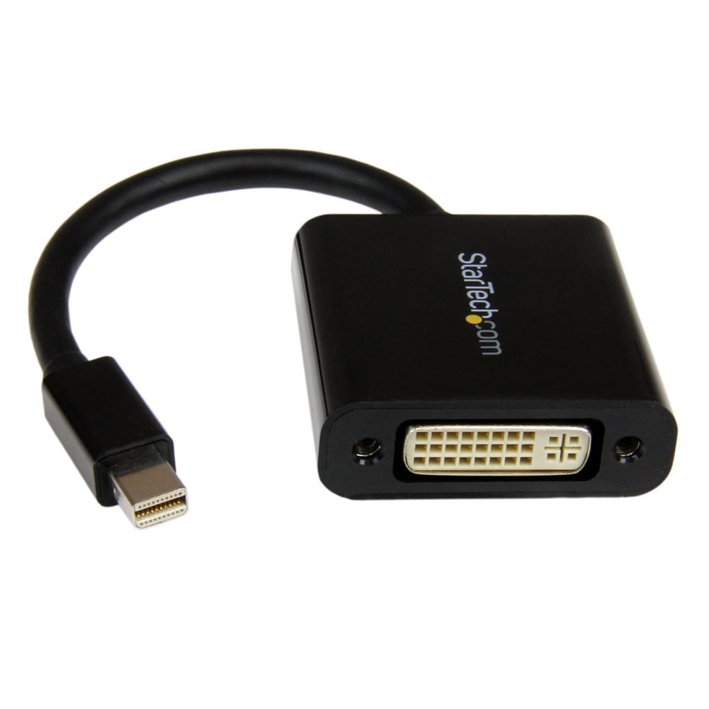 StarTech.com Ltd. Mini DisplayPort-DVI 変換アダプタ/mDP 1.2-DVI-D ビデオ変換/1080p/ミニディスプレイポート-DVI シングルリンク映像コンバータ/Mini DP または Thunderbolt 1-2 搭載 Mac & PC をDVIディスプレイに接続 MDP2DVI3