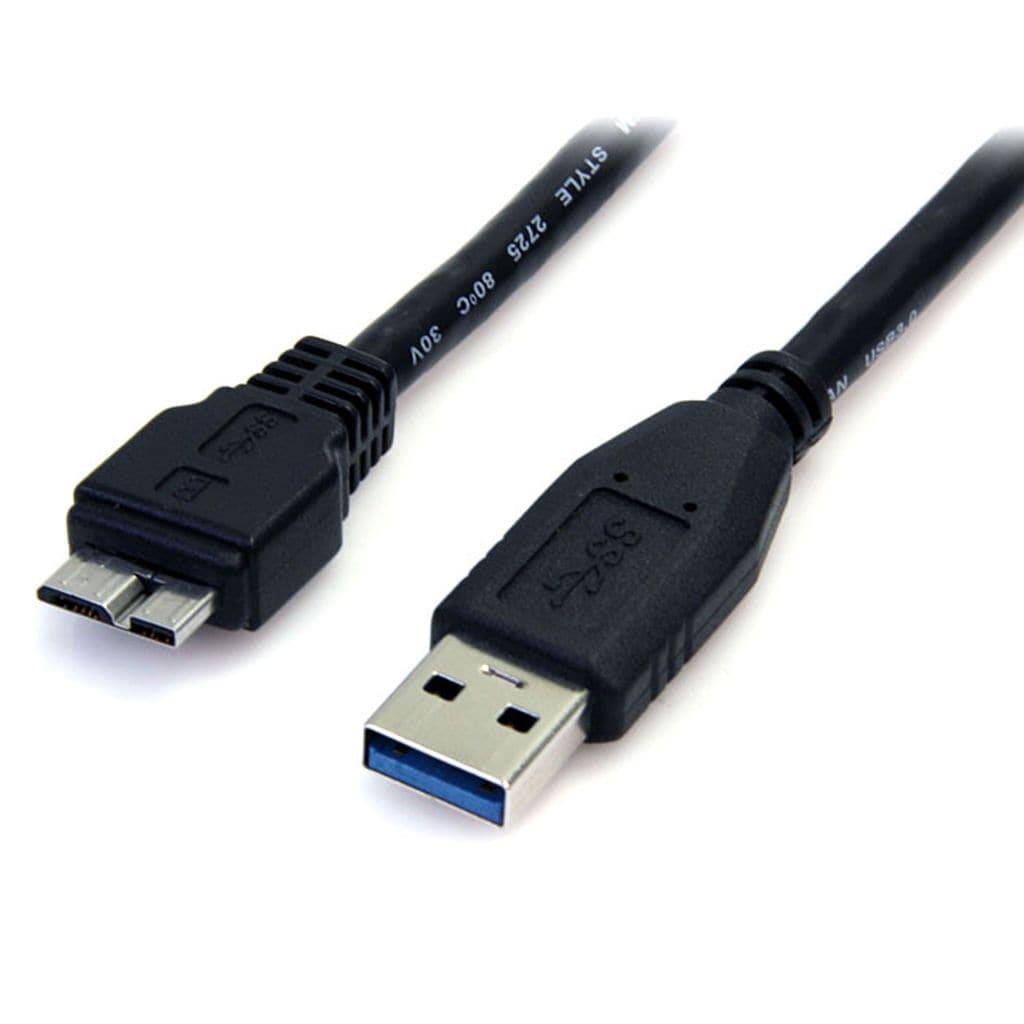 StarTech.com Ltd. USBケーブル/USB 3.0(5Gbps)/50cm/Type-A-MicroB/オス-オス/SuperSpeed USB 3.2 Gen1 規格準拠/ブラック/USB マイクロB 変換 コード アダプターケーブル USB3AUB50CMB